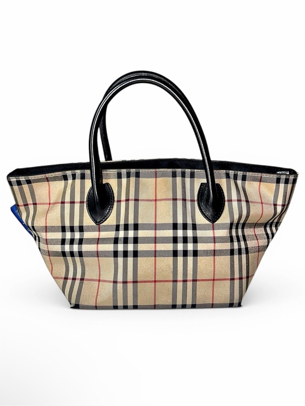 Burberry Blue Label Nova Check Mini Tote Bag